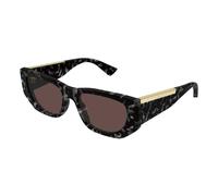 Gucci GG1959S 002 Woman Sunglasses Acetate Havana Brown Cat Eye