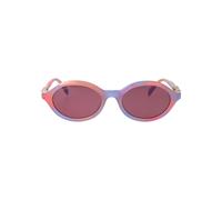 Gucci GG2153S 005 Woman Sunglasses Acetate Havana Violet Round