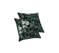 ggaimwf Cushion Cover Green Plant Flower Pillowcases Aesthetic Jungle Cushion Covers Modern Farmhouse Style Country Throw Pillow Cases Decorative Sofa Living Room Garden Patio 60x60cm,Sets 2