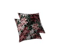 ggaimwf Flower Cushions Cover Decorative Floral Cushion Covers Bright Flowers Vintage Aesthetic Funky Throw Pillow Covers Cases for Sofa Farmhouse Cushions With Covers Included Sets 2, 45x45cm