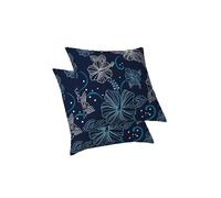 ggaimwf Flower Pillow Case Aesthetic Flower Blossom Beautiful Floral Pillows Aesthetic Abstract Cushion Covers for Sofa Living Room Bedroom Garden Square Cushions Cover Scatter 60x60cm Set of 2