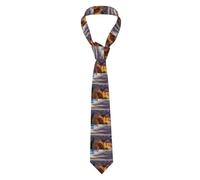ggasdvjj Beauty Grand Canyon 1 print men's classic fashion pattern tie,wedding business tie,groomsmen fashion ties.