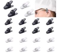 GGAUBAIFI 20Pcs Oxygen Tube Clips, Oxygen Tubing Accessories, Nasal Cannula for Concentrator, Ear Protectors for Oxygen Tubing for Hats Caps Supplier Holder Accessories
