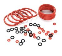GGAUBAIFI 50Pcs Silicone O Ring Kit for Saeco, O Rings for Coffee Machine, O Ring Repair Kit for Fully Automatic Coffee Machines, Coffee Maker Part for Boiler Outlet Pin & Brew Unit