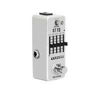 GGBOiped EQ Pedal, 5 Band Electric Guitar Equalizer (100Hz 250Hz 630Hz 1.6kHz 4kHz) Provides ±18dB for Each Band, Equalizer Pedal EQ Seeker for Eletric Guitar
