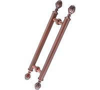 GGFFJ Sliding Door Handles, Modern Push Pull Bar Handle,European Style,Rustic Simple Barn,Apartment House Lobby, with Fittings(Style 2,80cm/31.4in)