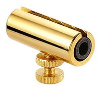 GGFOXLEW Cello Mute Tone Tube, Adjustable Eliminate Wolf Tones Tube, Portable Metal Cello Wolf Tone Eliminator, Gold Wolf Tone Reducer for Violin, Trombone