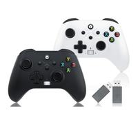 GGiking 2 Pack Wireless Controller for Xbox Series X/S, Xbox One, Windows PC, with 2.4GHz Adapter, Macro & Turbo Function, Dual Vibration, 6-Axis Sensor, 3.5mm Audio Jack, need to upgrade