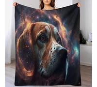 GGJJTT Beagle Dogs Blanket Soft Flannel Soft Blanket Gifts 3D Home Decoration For Bed Couch Sofa Chair Bed Blanket（130×150cm）