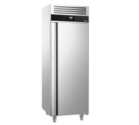 GGM Gastro Commercial Upright Freezer PREMIUM - GN 2/1 - 700 L - 1 Door - Stainless Steel, Anthracite - UK (Type G plug, Castors)
