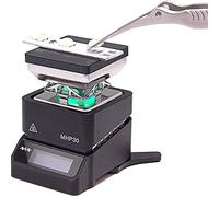 GGMWDSN Soldering Station, Mhp30 Mini Hot Plate Soldering, Preheater Multi Intelligent Modes With Built-In Oled Display 60W 30X30Mm + Power Supply