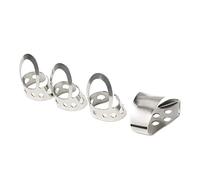 Ggnaxivs 4Pcs Metal Adjustable Thumb Finger Guitar Picks for Acoustic Guitar Banjo Ukulele
