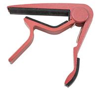 Ggnaxivs Clamp Key Trigger Capo for Acoustic Electric Classic Guitar (Pink)
