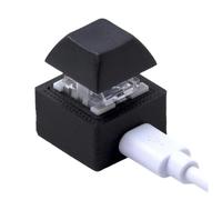 Ggnaxivs Mini Keyboard Macro Keypad RGB DIY Customize Shortcut Keyboard Gaming Mechanical Programmable Keyboard Red Switch 1Keys