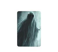 GGNKDL A terrifying ghost prints 6-piece Rectangle car air freshener with hanging type car accessories