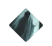 GGNKDL A terrifying ghost prints 6-piece Square car air freshener with hanging type car accessories