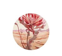 GGNKDL Abstract desert roses prints 6-piece Round Shape car air freshener with hanging type car accessories
