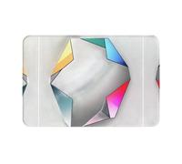 GGNKDL Anti Slip Floor mat A Dazzling Picture Printing for Indoor and Outdoor Door mats, Suitable for Bedroom and Bathroom entrances 16x24in