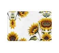 GGNKDL Anti Slip Floor mat Facing The Sun Printing for Indoor and Outdoor Door mats, Suitable for Bedroom and Bathroom entrances 16x24in