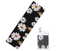 GGNKDL Busy Bees Collecting Honey Printing Cool Sports ice Towels are Suitable for Indoor and Outdoor Sports and Exercise Activities