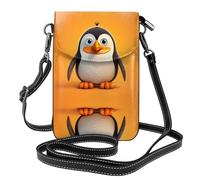 GGNKDL cartoon penguin printing Crossbody bag, mobile phone bag, women's small wallet, a practical gift suitable for going out, exercising, and shopping