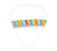 GGNKDL Colorful caterpillar Prints Guitar plectrum 12 pieces with three thickness plectrum combinations suitable for bass and ukulele