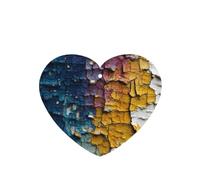 GGNKDL crackle paint prints 6-piece Heart Shape car air freshener with hanging type car accessories