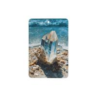 GGNKDL Crystals by the Sea prints 6-piece Rectangle car air freshener with hanging type car accessories