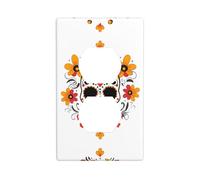 GGNKDL Day of the Dead printing Dual socket wall panel household power cover durable for decorative sockets and switches
