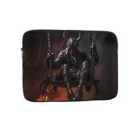 GGNKDL Devil on The Swing Pattern Shockproof Portable Laptop Sleeve Bag 17 inch for Men Women Business Travel, Office Daily Use