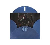 GGNKDL Devil On The Swing Prints Greeting Card - High-End Pearlescent Paper With Dazzling Sparkling Effect