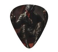 GGNKDL Devil on the swing Prints Guitar plectrum 12 pieces with three thickness plectrum combinations suitable for bass and ukulele