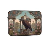 GGNKDL Eagle on The Pavilion Pattern Shockproof Portable Laptop Sleeve Bag 13 inch for Men Women Business Travel, Office Daily Use