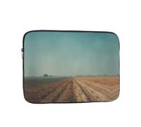 GGNKDL Empty Fields Pattern Shockproof Portable Laptop Sleeve Bag 13 inch for Men Women Business Travel, Office Daily Use
