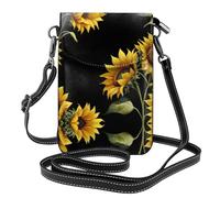 GGNKDL Facing the sun printing Crossbody bag, mobile phone bag, women's small wallet, a practical gift suitable for going out, exercising, and shopping