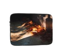 GGNKDL Fallen Leaves in The Light Pattern Shockproof Portable Laptop Sleeve Bag 15 inch for Men Women Business Travel, Office Daily Use