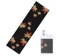 GGNKDL Falling Maple Leaves Printing Cool Sports ice Towels are Suitable for Indoor and Outdoor Sports and Exercise Activities