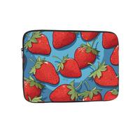 GGNKDL Fresh Strawberries Pattern Shockproof Portable Laptop Sleeve Bag 12 inch for Men Women Business Travel, Office Daily Use