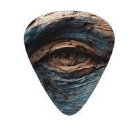 GGNKDL Gentle Eyes Prints Guitar plectrum 12 pieces with three thickness plectrum combinations suitable for bass and ukulele