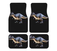 GGNKDL Giant Dinosaur Printing Car Floor mats with Anti Slip Front and Rear are Suitable for Cars, Trucks and SUV