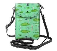 GGNKDL golf on the lawn printing Crossbody bag, mobile phone bag, women's small wallet, a practical gift suitable for going out, exercising, and shopping