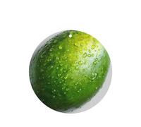 GGNKDL Green Mango prints 6-piece Round Shape car air freshener with hanging type car accessories