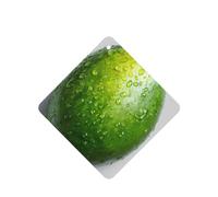 GGNKDL Green Mango prints 6-piece Square car air freshener with hanging type car accessories
