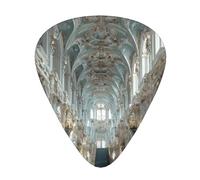 GGNKDL Hall of Splendor Prints Guitar plectrum 12 pieces with three thickness plectrum combinations suitable for bass and ukulele