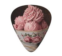 GGNKDL Ice cream in a teacup Prints Guitar plectrum 12 pieces with three thickness plectrum combinations suitable for bass and ukulele