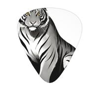GGNKDL King of the Forest Prints Guitar plectrum 12 pieces with three thickness plectrum combinations suitable for bass and ukulele