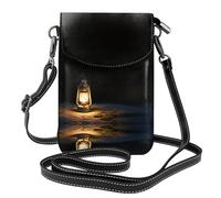 GGNKDL Light in the desert printing Crossbody bag, mobile phone bag, women's small wallet, a practical gift suitable for going out, exercising, and shopping