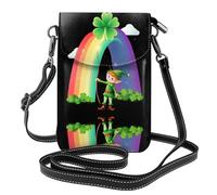 GGNKDL Light up the rainbow printing Crossbody bag, mobile phone bag, women's small wallet, a practical gift suitable for going out, exercising, and shopping