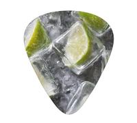GGNKDL Limes on the rocks. Prints Guitar plectrum 12 pieces with three thickness plectrum combinations suitable for bass and ukulele