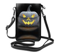 GGNKDL Long live the day pumpkin lantern printing Crossbody bag, mobile phone bag, women's small wallet, a practical gift suitable for going out, exercising, and shopping
